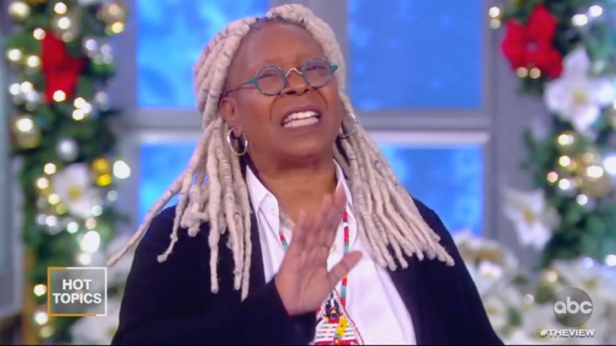 Whoopi Goldberg explodes on 'The View' when Meghan McCain demands to know if liberal co-hosts want to hear a conservative take: 'Stop talking!'