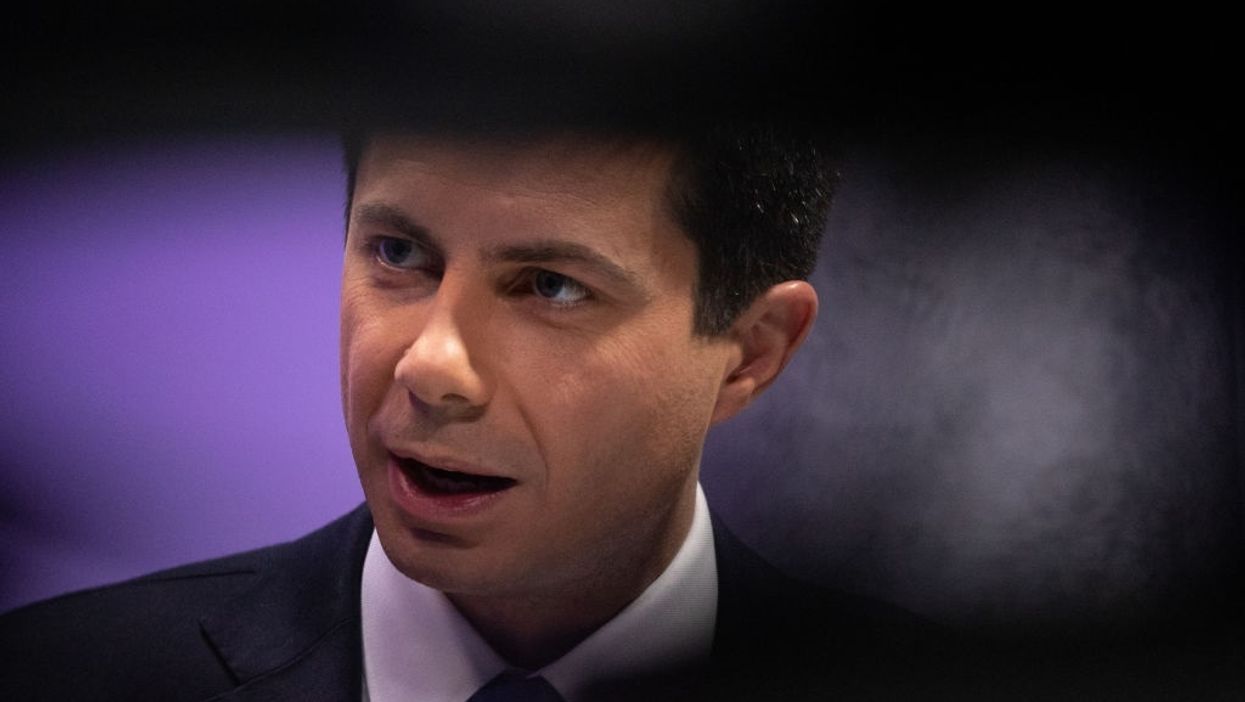 Pete Buttigieg kicks off his Latino outreach campaign with a slogan popularized by communists