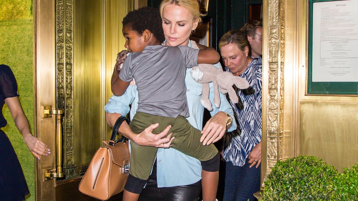 Actress Charlize Theron says she would 'appreciate it' if people called her transgender 7-year-old by the 'right' pronouns