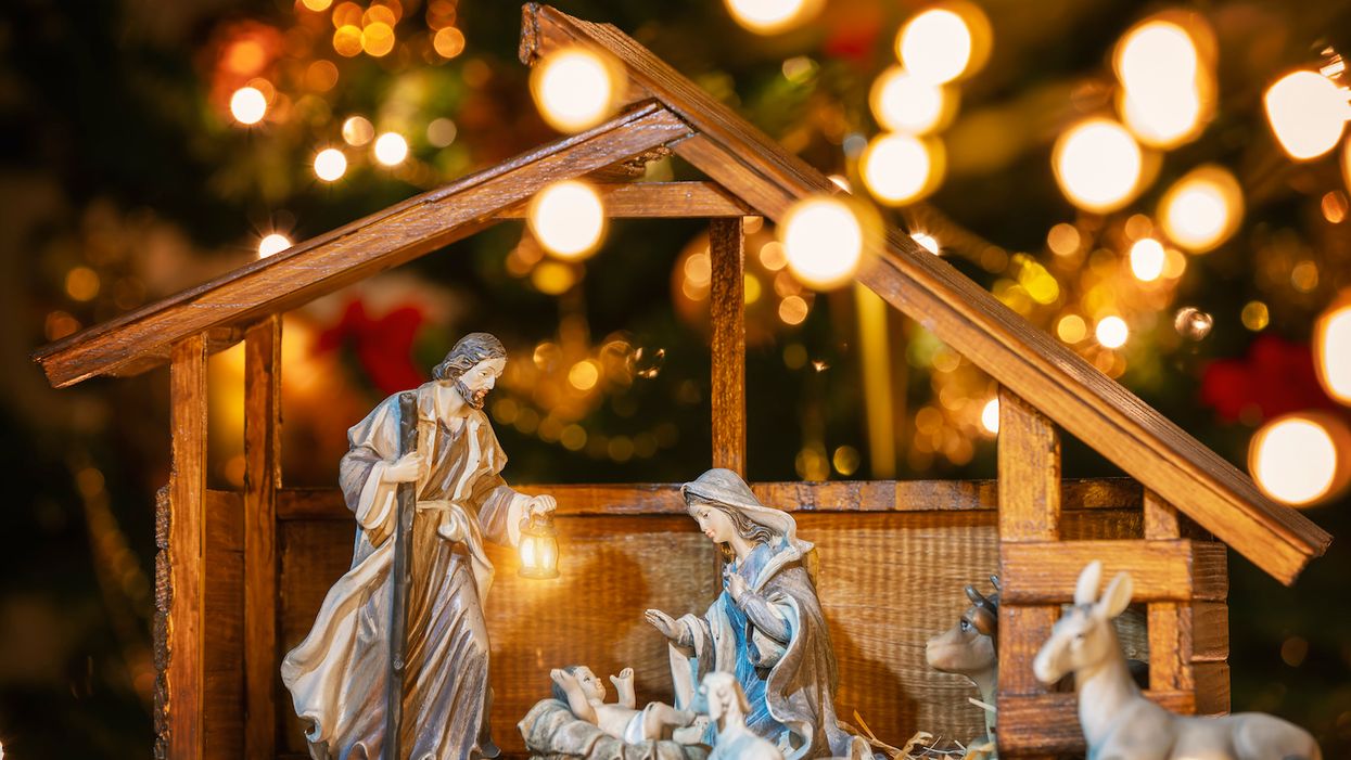 Their town nixed a Nativity scene on public property. Locals responded by putting up their own displays.