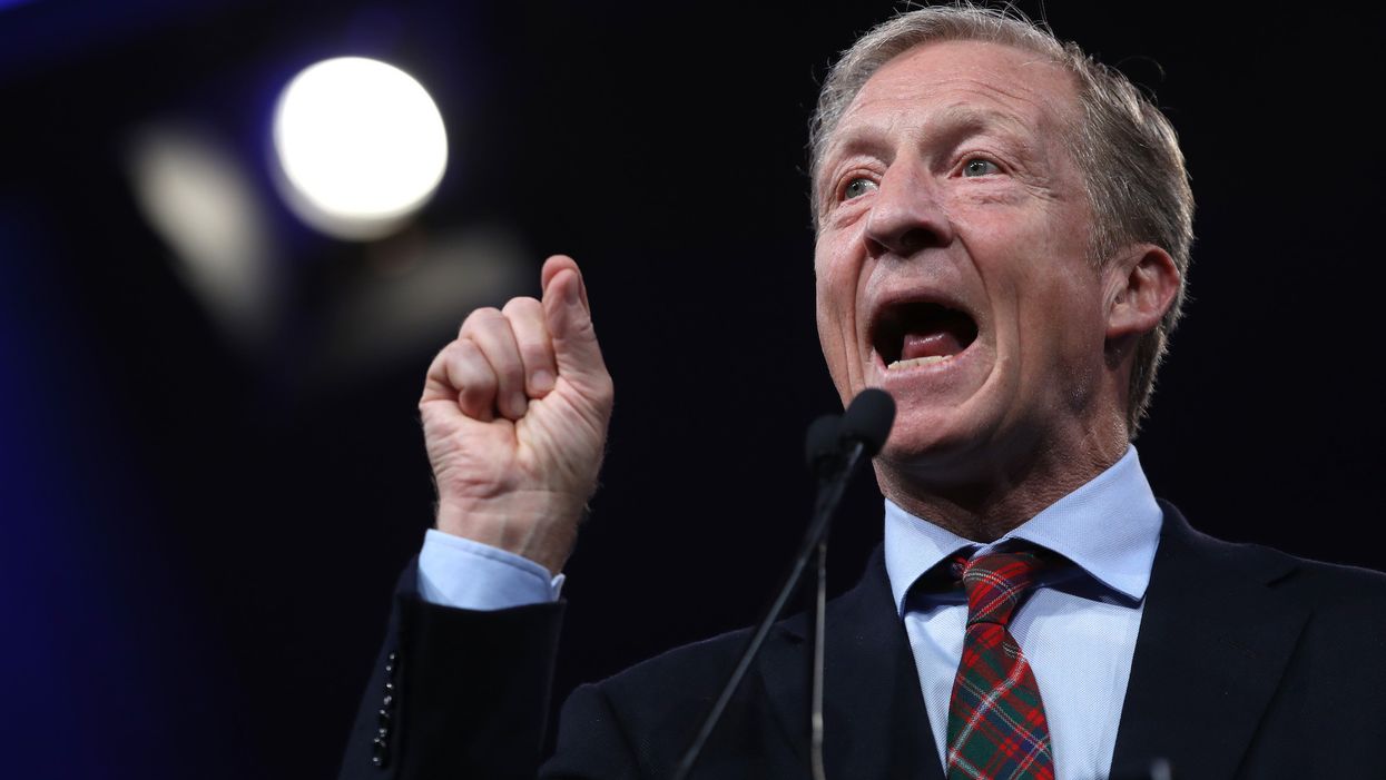 Tom Steyer says he pressured the DNC to change criteria to allow minority candidates to the debate
