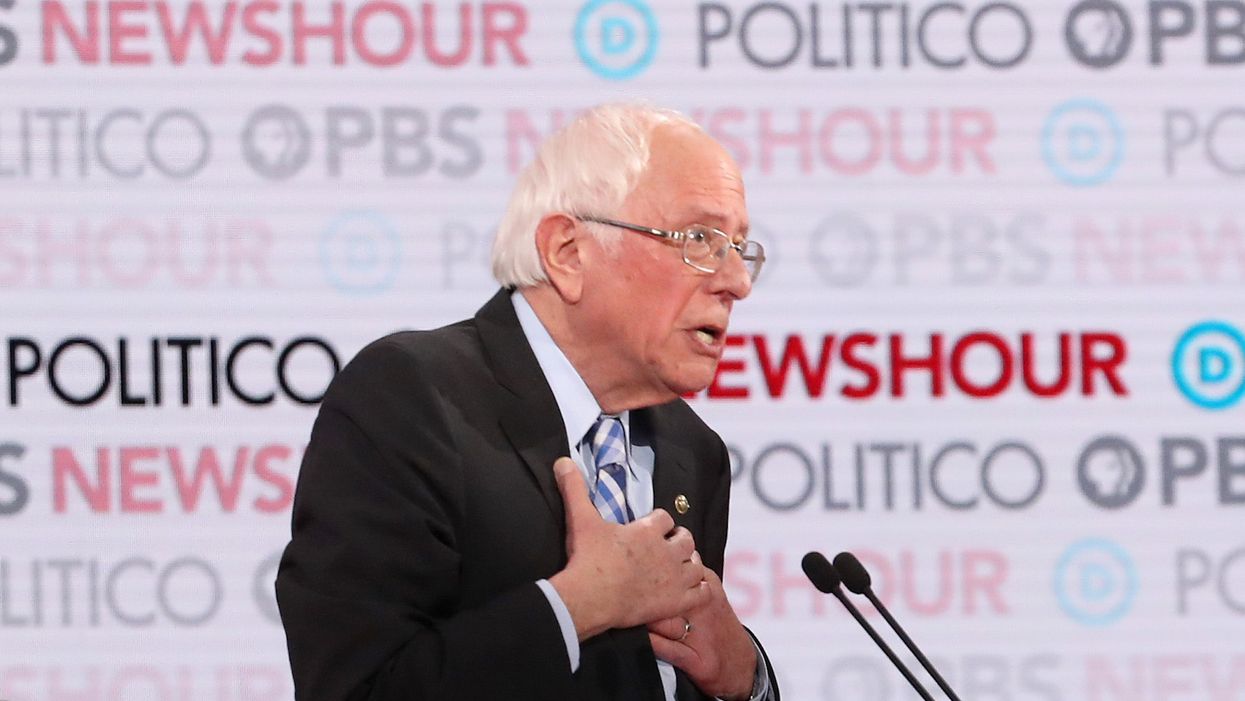'I'm white as well!' Bernie Sanders exclaims in response to Obama identity politics debate question
