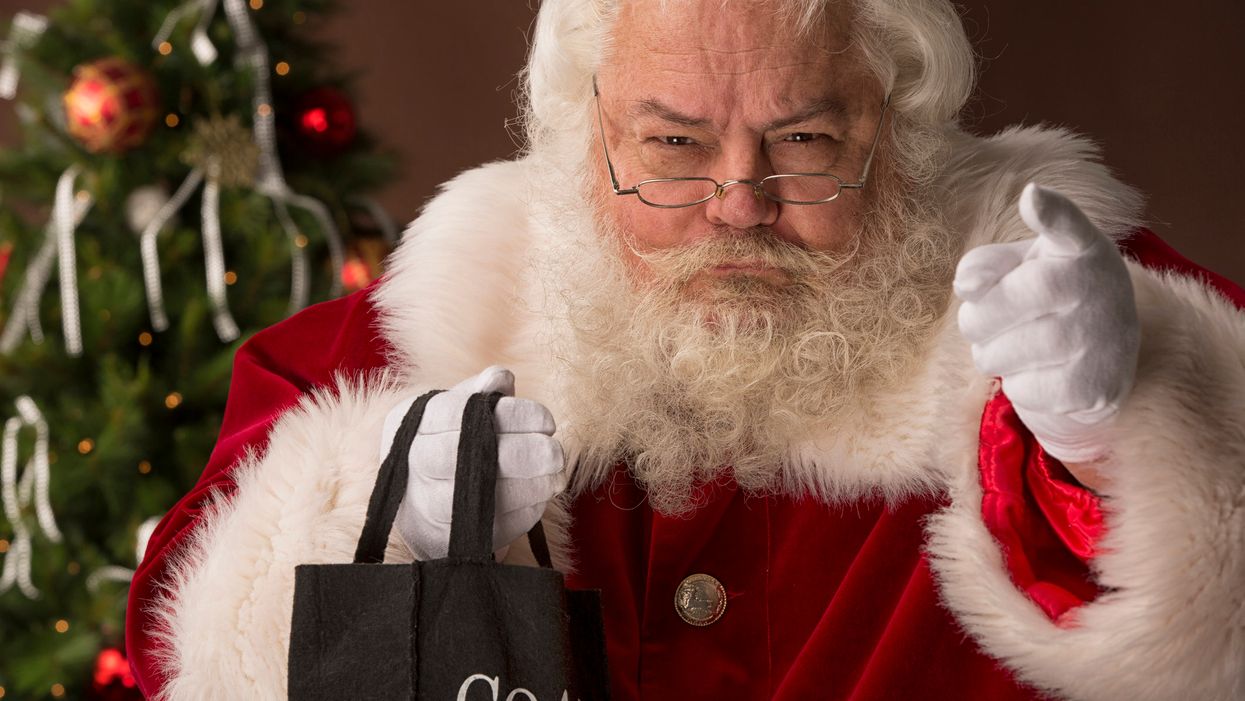 Santa’s stocked up on coal for the media this Christmas