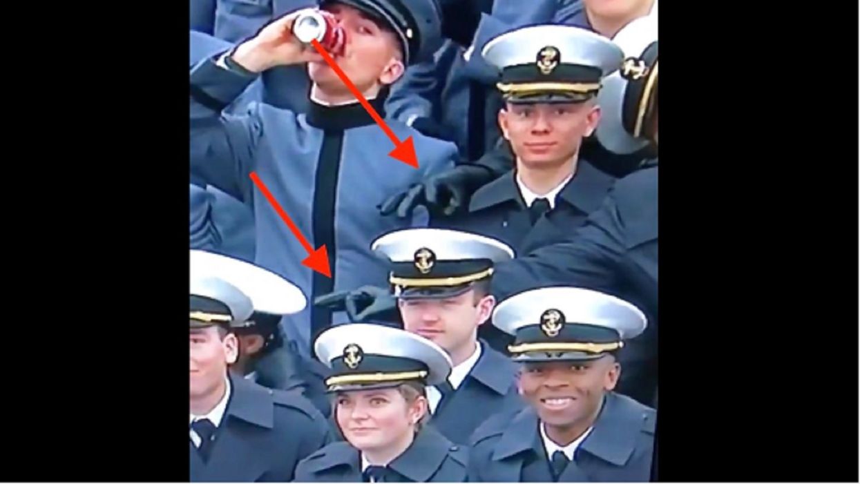 Cadets accused of flashing 'white power' symbol at Army-Navy game guilty of immaturity, not racism