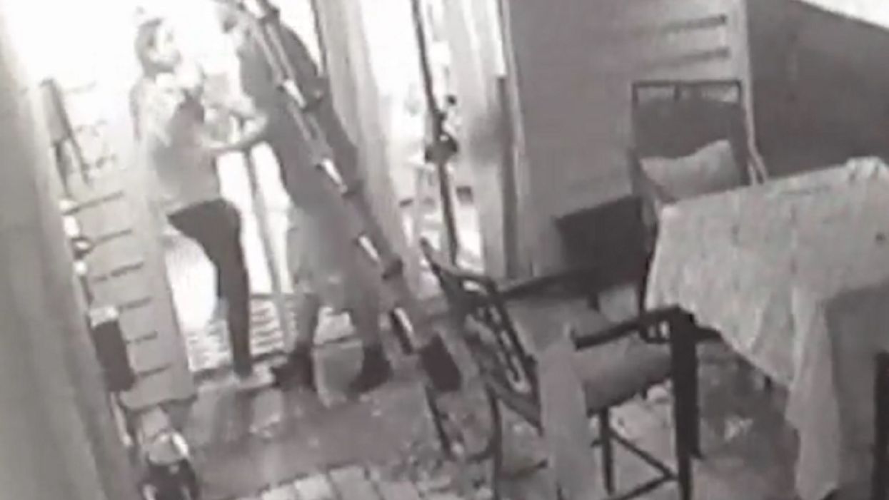 Watch: Intruder caught on video entering home, grabbing 11-year-old girl before being chased off by the child's father