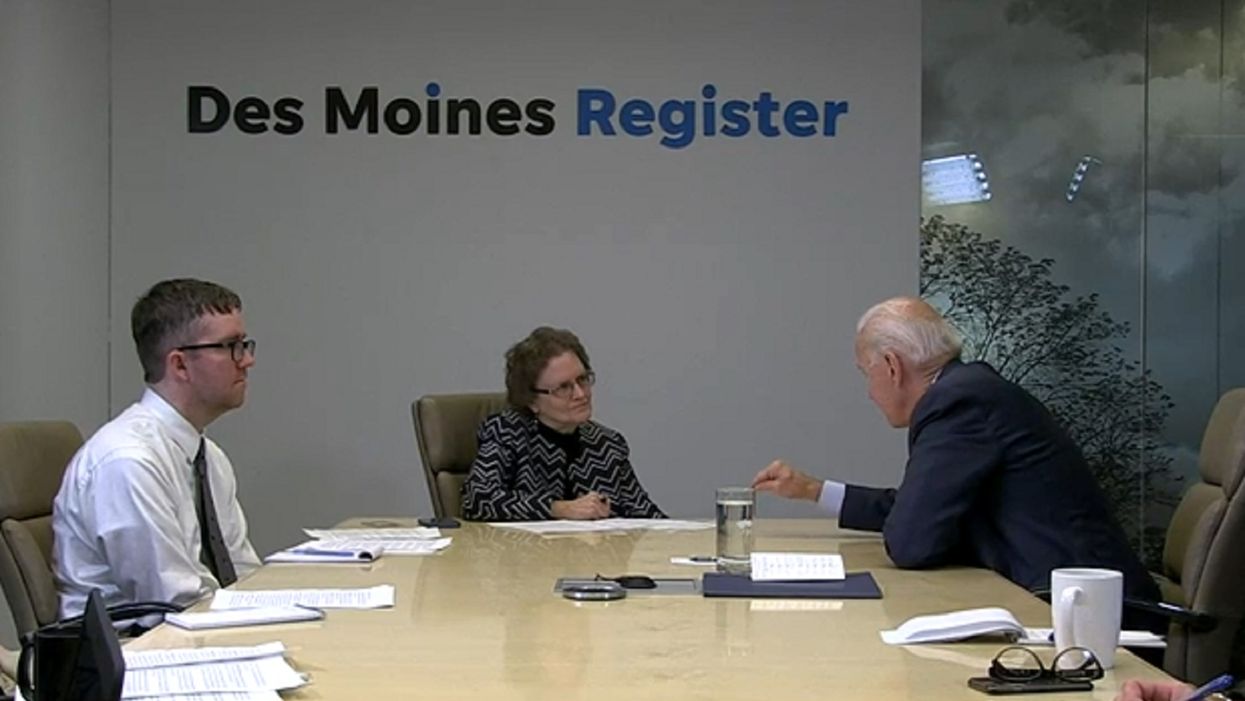 'Examine your conscience': Biden gives condescending response to subpoena question from Des Moines Register