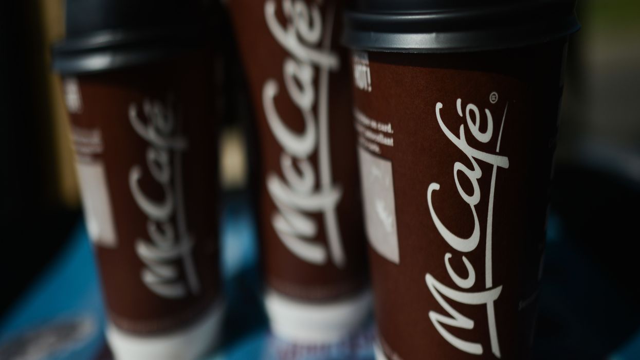 Police officer allegedly receives McDonald's cup labeled 'f***ing pig.' McDonald's responds in kind.
