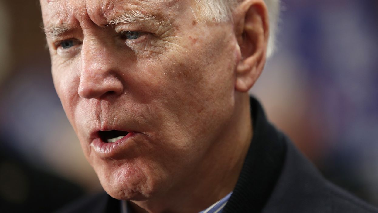 Joe Biden called a 'pervert,' questioned about Ukraine during contentious campaign stop