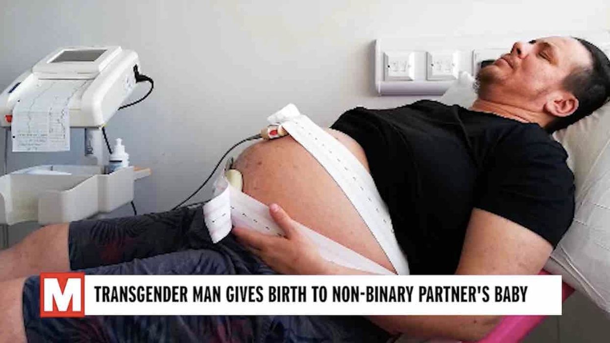 Transgender man gives birth after sperm donation from transgender woman: 'It felt so right'