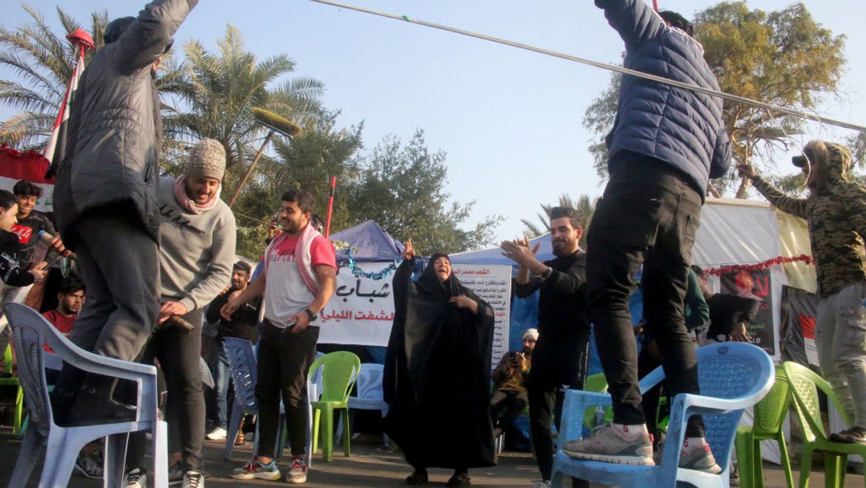 VIDEO: Iraqi citizens dance in the street 'for freedom' after US airstrike kills Iranian terrorist leader Soleimani