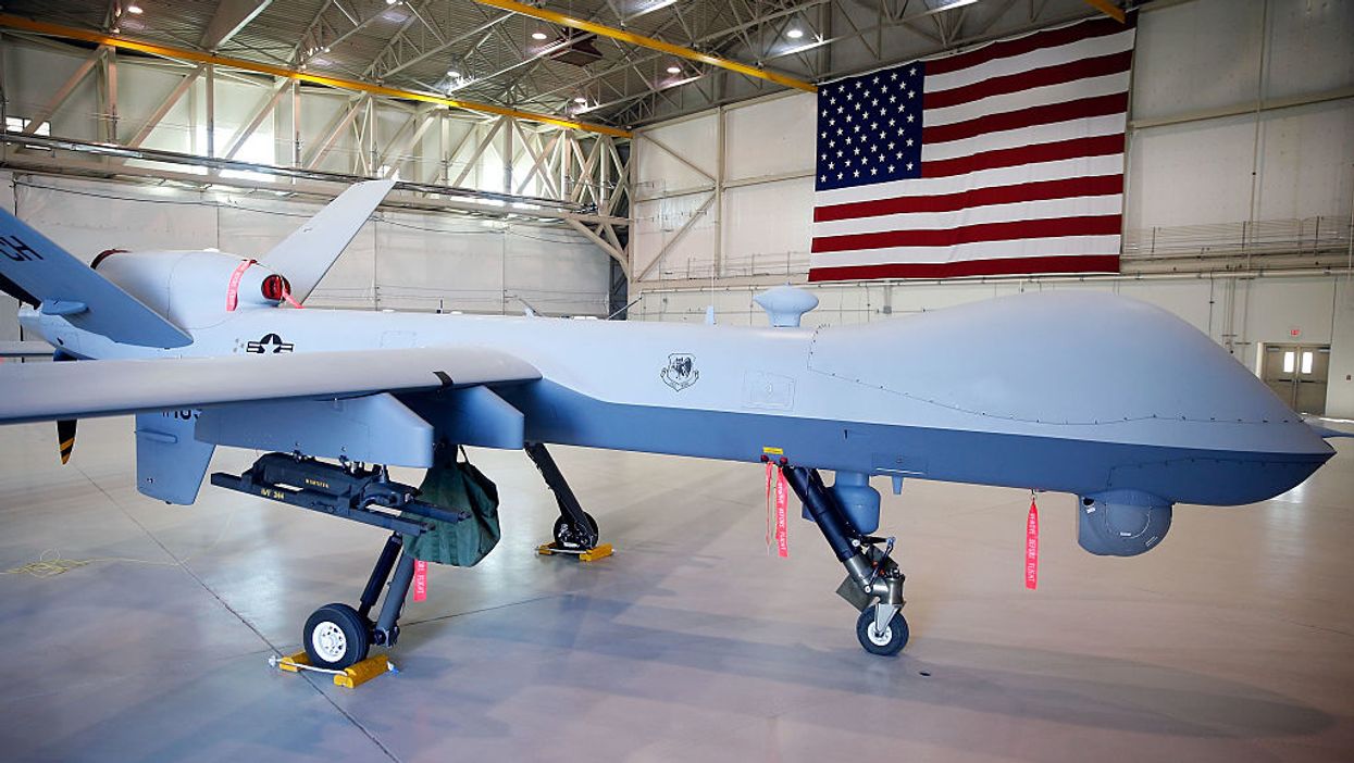 Dramatic video captures the precise moment that a US drone kills Iran's Qassem Soleimani