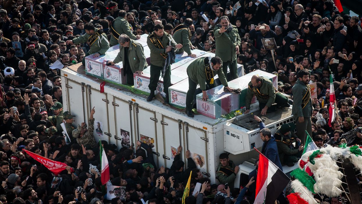 Stampede kills more than 40 people, injures more than 200 during Soleimani funeral in Iran, according to reports