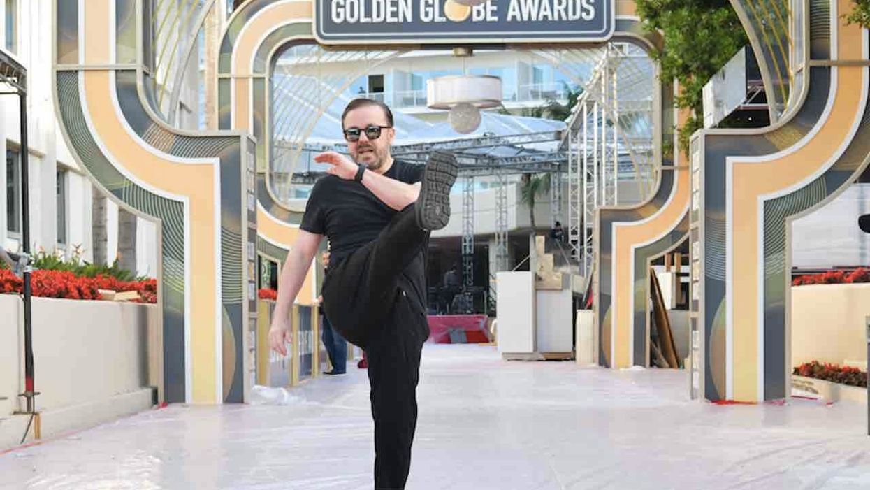 Ricky Gervais crushes humorless left-wing critics offended by his two-fisted Golden Globes monologue