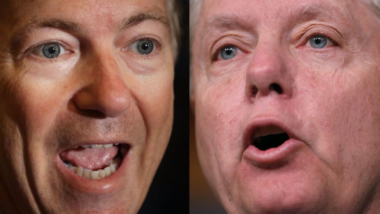 Lindsey Graham accused Rand Paul of 'empowering the enemy', and he just shot back a fiery response