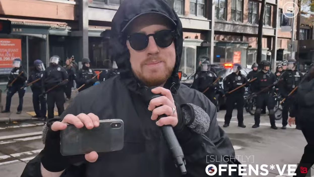 WATCH: Seattle police stand by while BlazeTV reporter assaulted by Antifa mob
