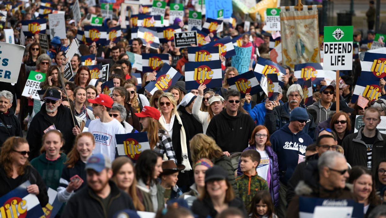 Video: Thousands of pro-life activists rally for an end to late-term abortions