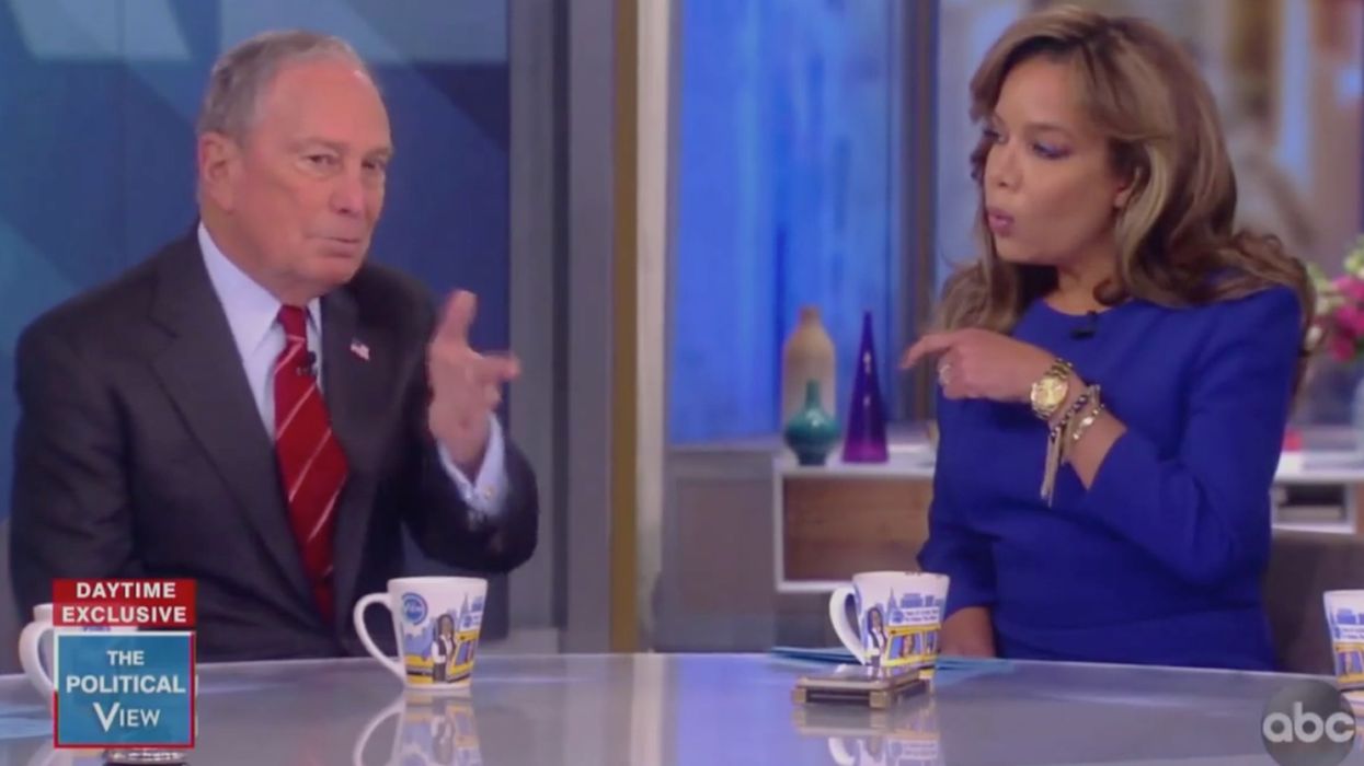 'The View's' Sunny Hostin confronts Michael Bloomberg over stop-and-frisk apology: 'Sounds like a political move'