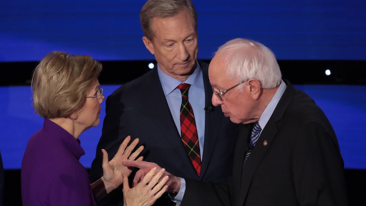 Heated interaction between Sanders and Warren after the debate goes viral — and the audio was just released