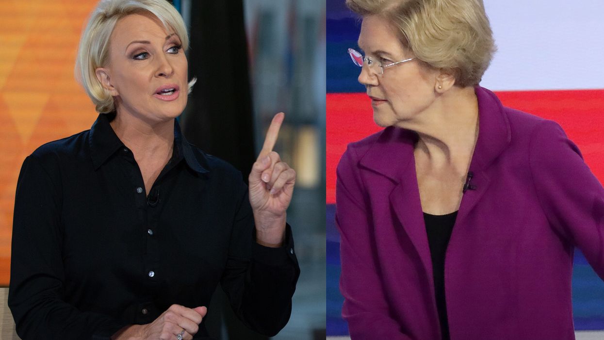 Mika Brzezinski excoriates Liz Warren, accuses her of lying in feud with Bernie Sanders