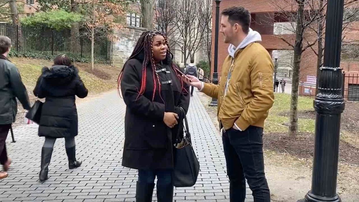Georgetown students are asked if America is the greatest country in the world. Survey says: Um, no.