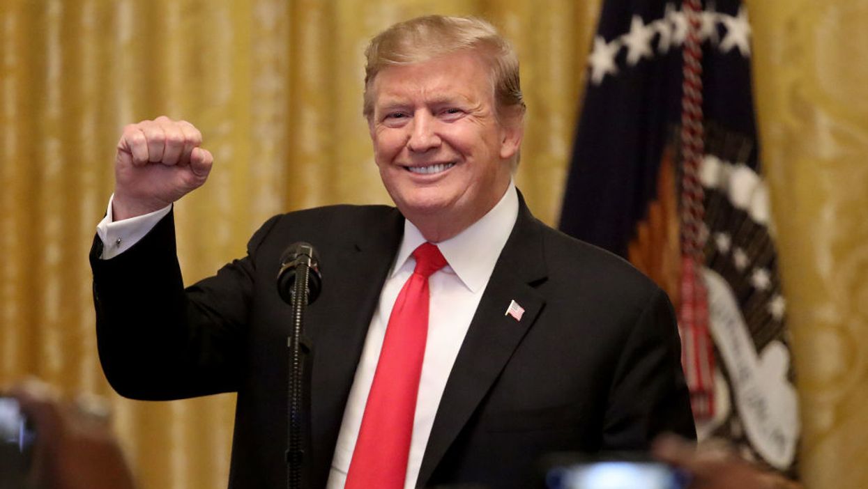 Goldman Sachs investors are nearly unanimous about Trump's re-election chances