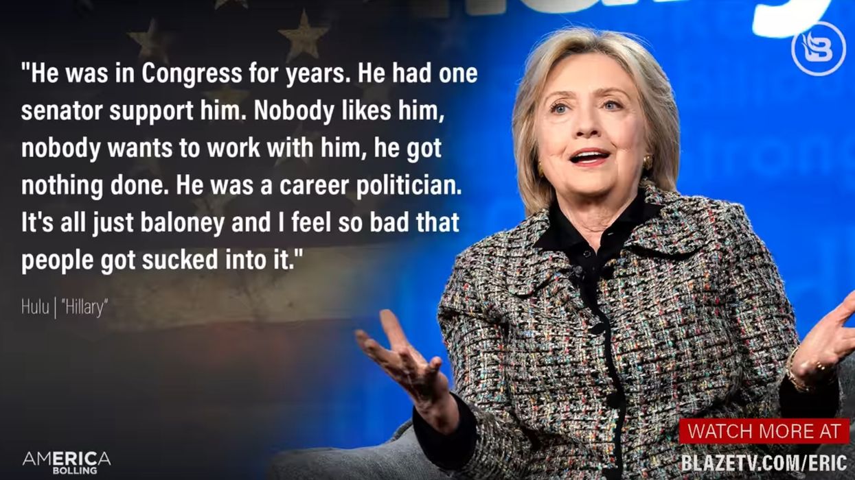 WATCH: Eric Bolling calls out the hilarious irony of Hillary Clinton's swipe at Bernie Sanders