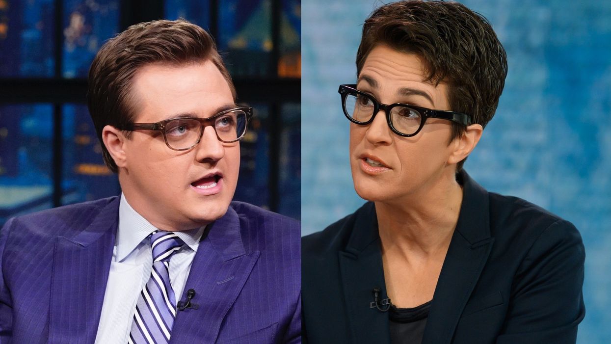 'Go get another job!' — MSNBC hosts Maddow and Hayes are outraged that Democrats are bored by impeachment trial