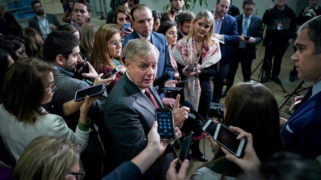 Debunked ‘by who’? Graham pushes back on Democrats' talking points about Biden-Ukraine allegations in impeachment trial