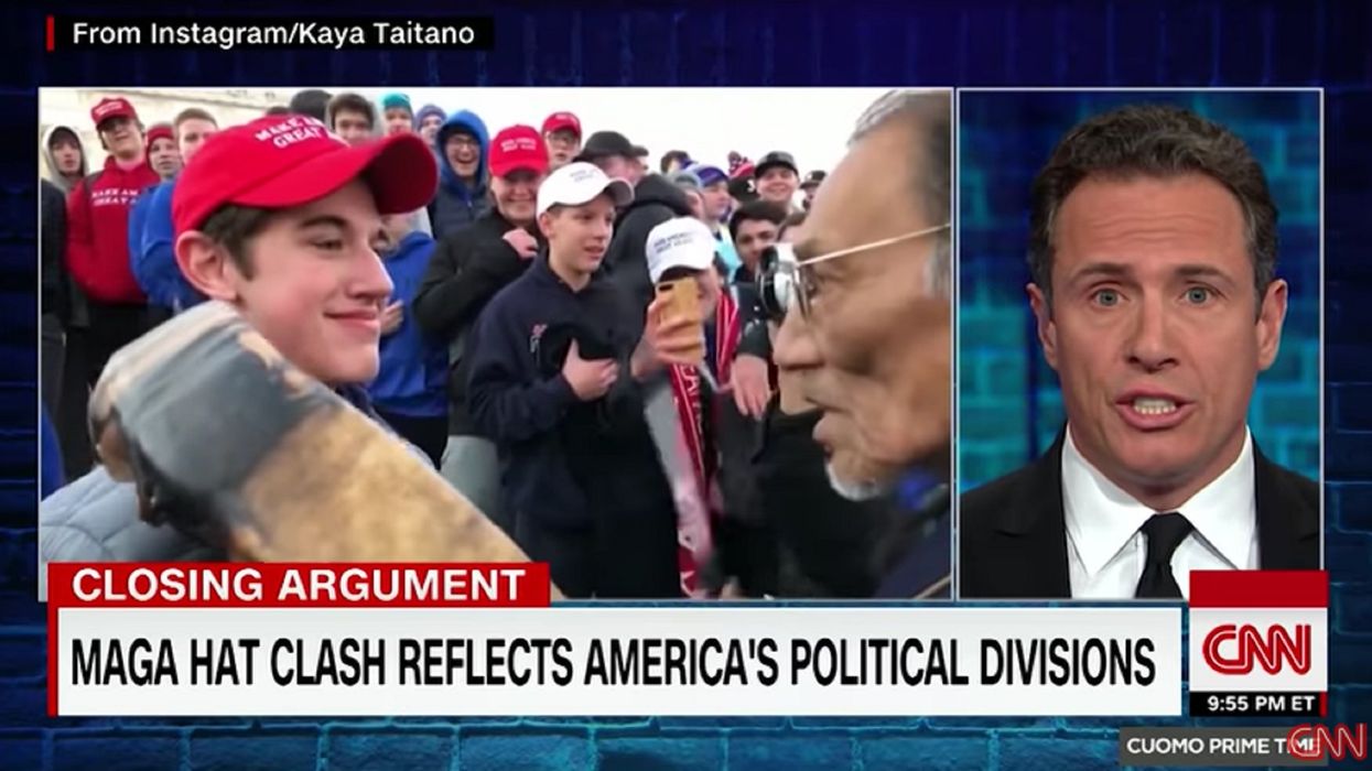 CNN anchor hits out at 'Trumpers' over Greta Thunberg — gets quickly reminded of his network's settlement with Covington teen