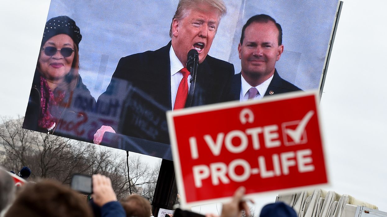 Twitter put a 'sensitive content' warning on a pro-life video tweeted by the Trump campaign