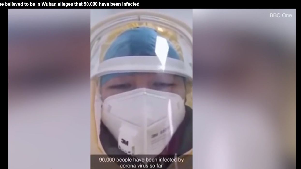 'Do NOT go outside': Nurse in China issues warning, claims up to 90,000 already infected with coronavirus