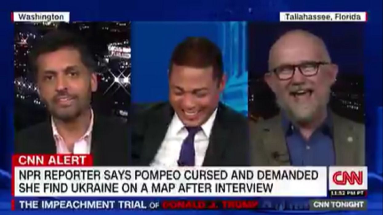Watch: CNN's Don Lemon laughs until he cries as pundits portray Trump supporters as stupid hicks