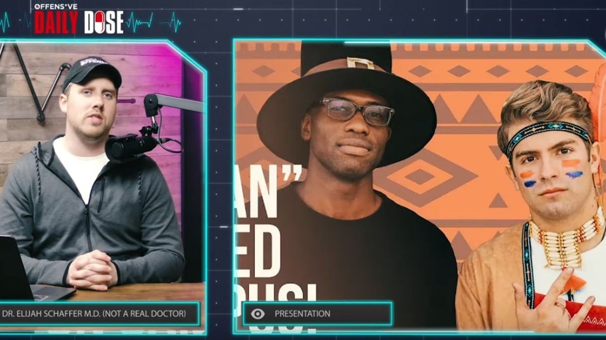 Watch: Elijah Schaffer of Slightly Offens*ve DEBUNKS 'cultural appropriation'