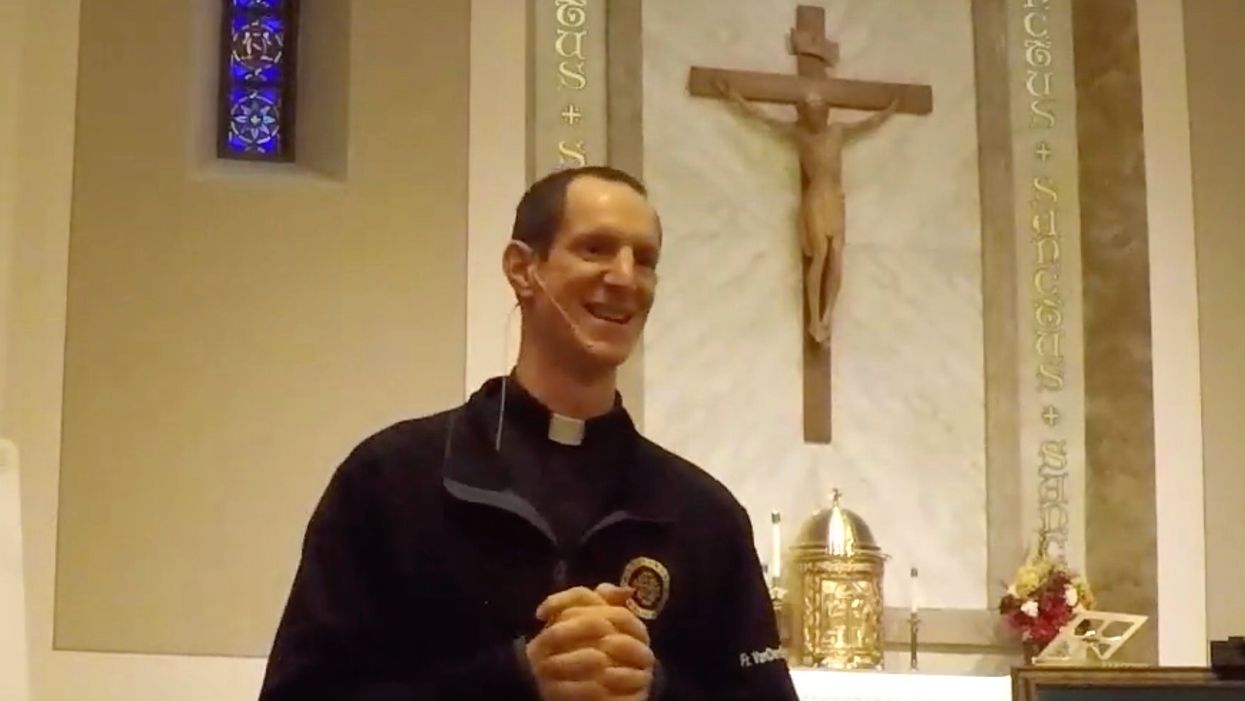 Catholic priest apologizes for 'hate-filled' sermon about Muslims and Trump's border wall after CAIR complains