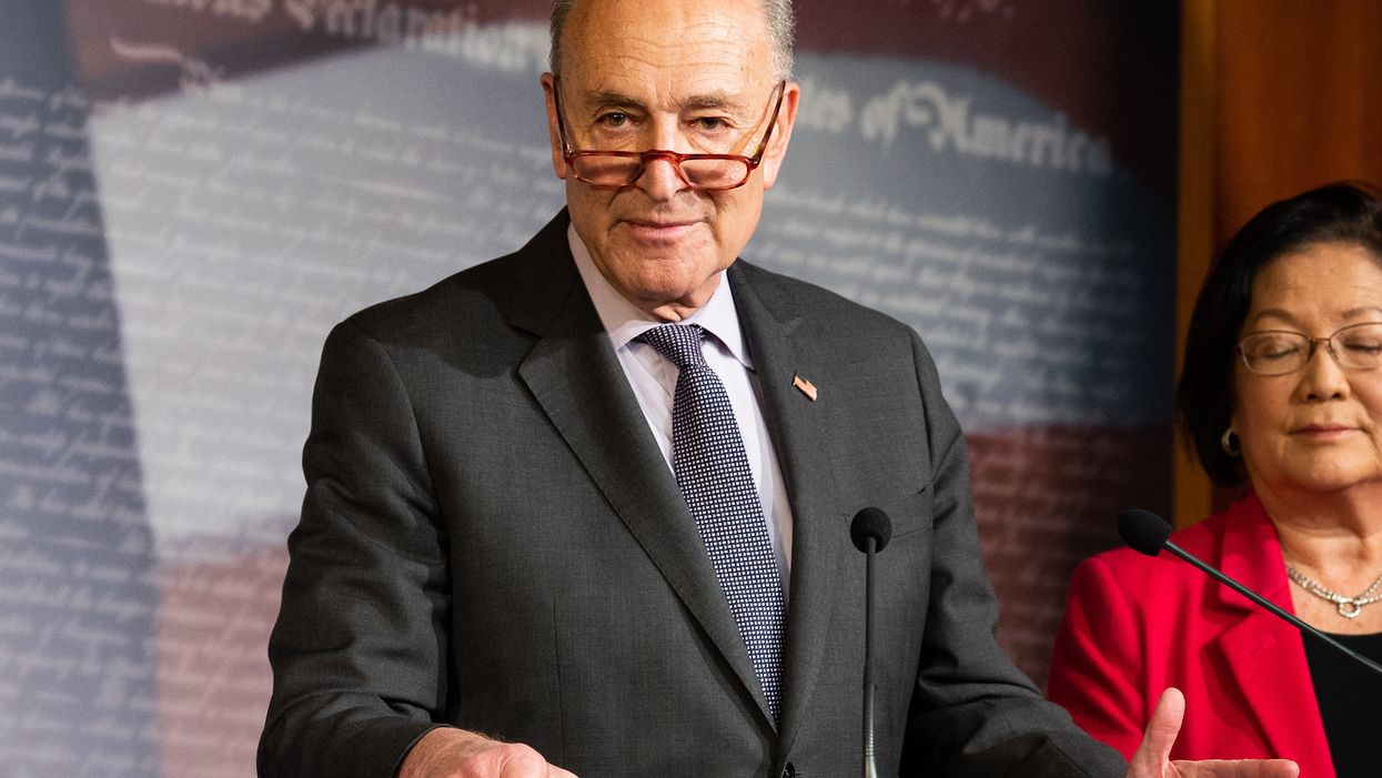 Chuck Schumer says US is headed for 'greatest cover-up since Watergate' if Republicans won't even consider impeachment witnesses