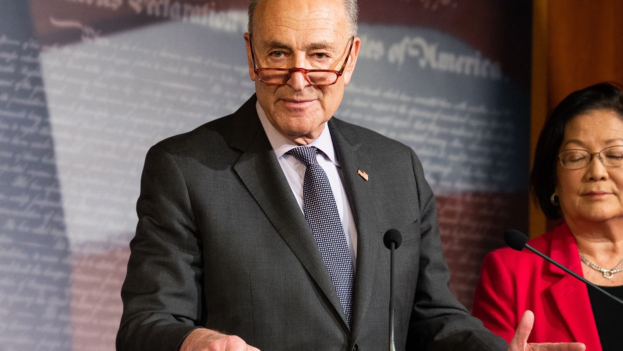 Chuck Schumer says US is headed for 'greatest cover-up since Watergate' if Republicans won't even consider impeachment witnesses