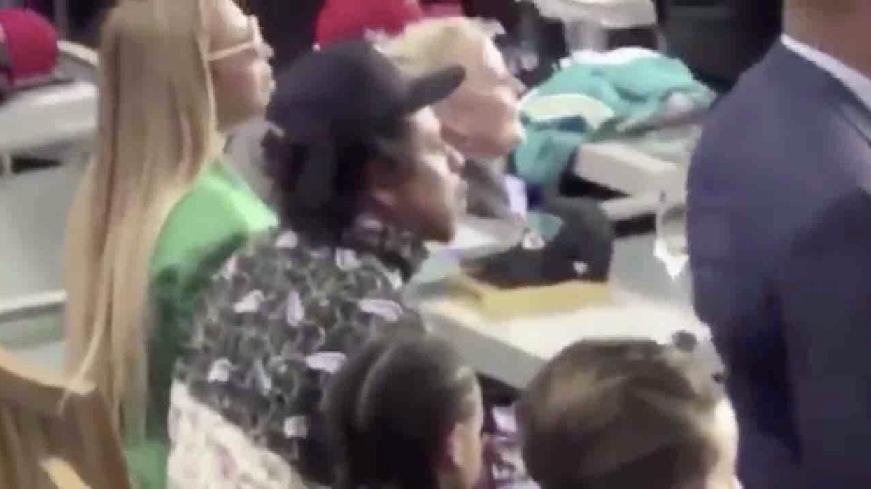 VIDEO: Jay-Z, Beyoncé sit during national anthem at Super Bowl — and folks are up in arms about it