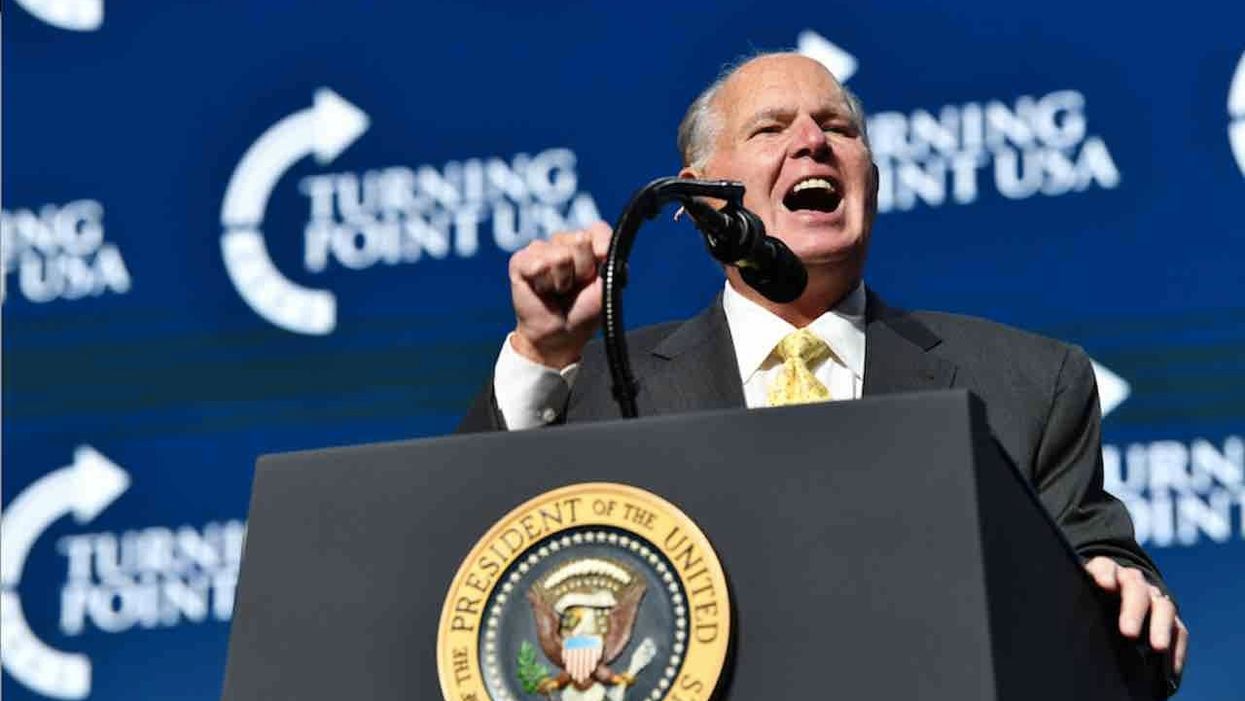 Conservative radio icon Rush Limbaugh announces he has advanced lung cancer