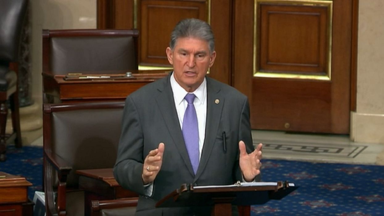 Democratic Sen. Joe Manchin calls for censure of President Trump