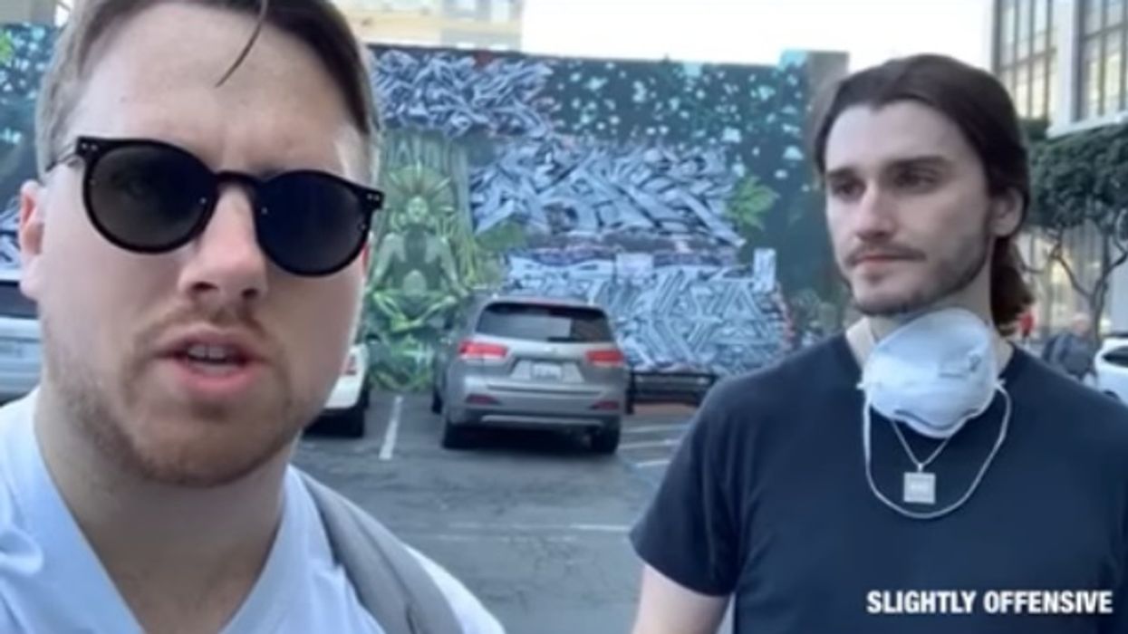 WATCH: Antifa protesters accost Trump supporter and volunteers cleaning-up trash, feces in San Francisco