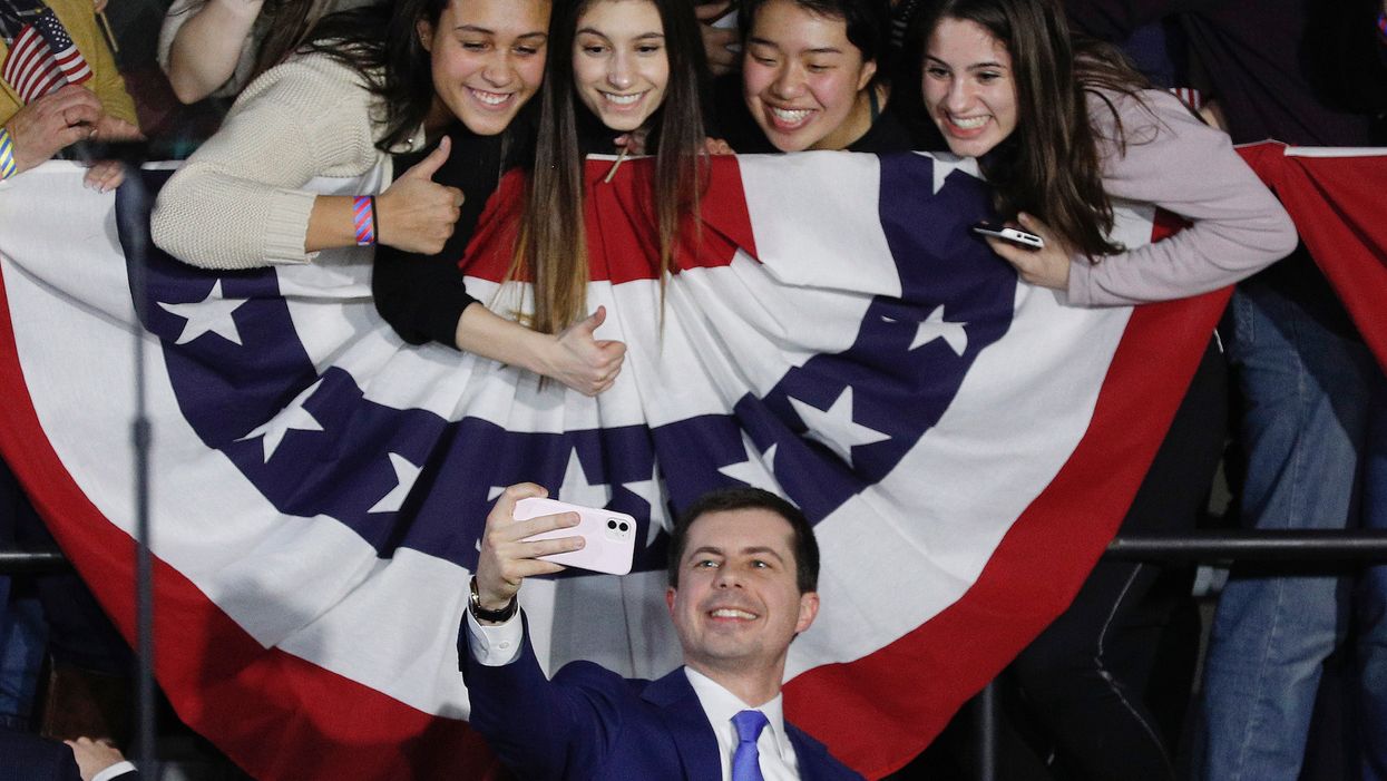 Pete Buttigieg declared victory in Iowa despite zero results being reported, and liberals are furious at him