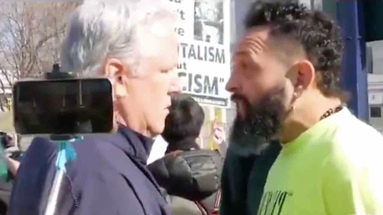'I'm gonna f*** you up': Antifa thug gets in face of GOP candidate running against Nancy Pelosi, says he wants him 'dead'