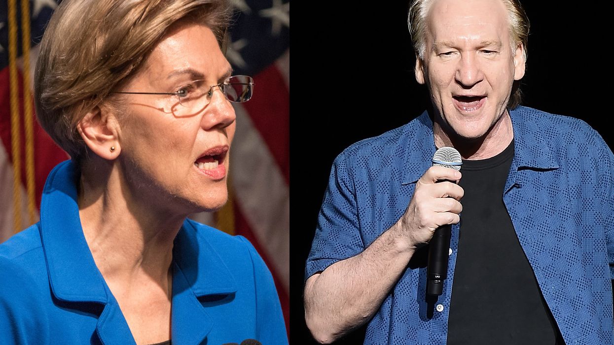 'You're the party of this bulls**t!' — Bill Maher ridicules Liz Warren over transgender statement