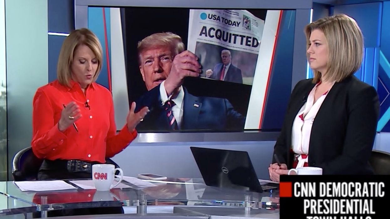 'Profane, angry, rambling!' — CNN panel is absolutely horrified at President Trump's acquittal speech