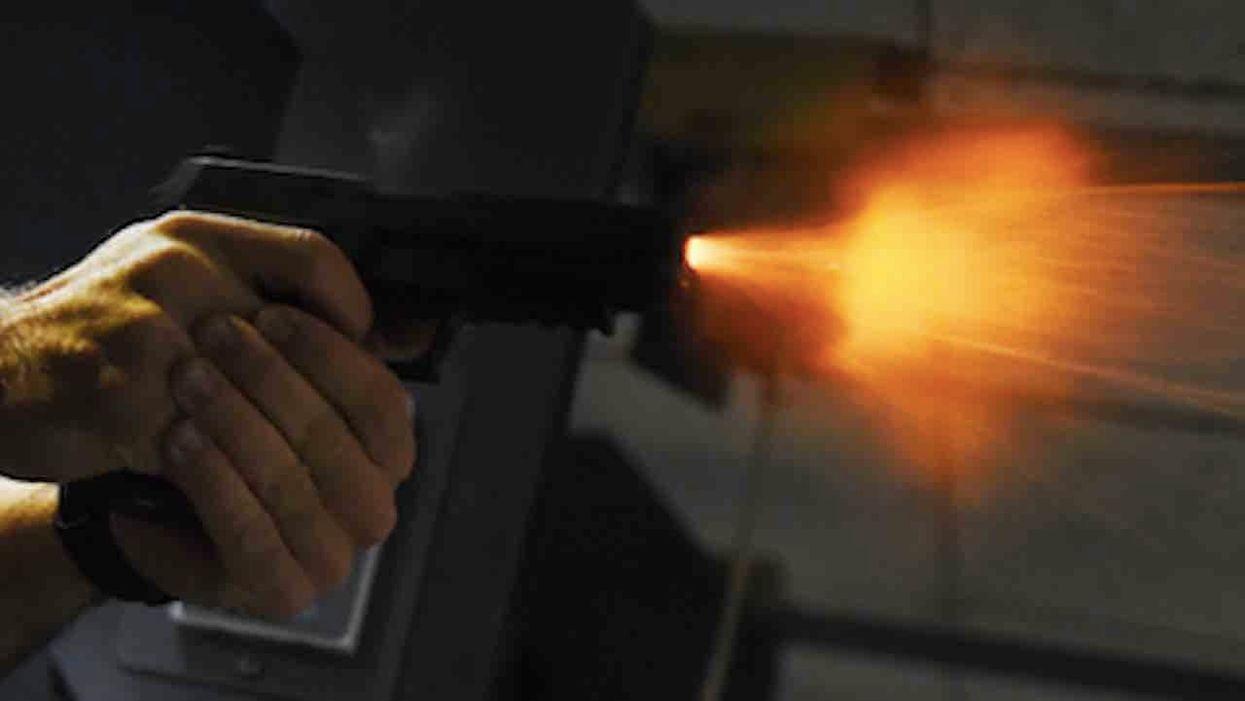 Man allegedly attempts to burglarize apartment, but resident is armed with a gun — and suspect flees scene with bullet wound