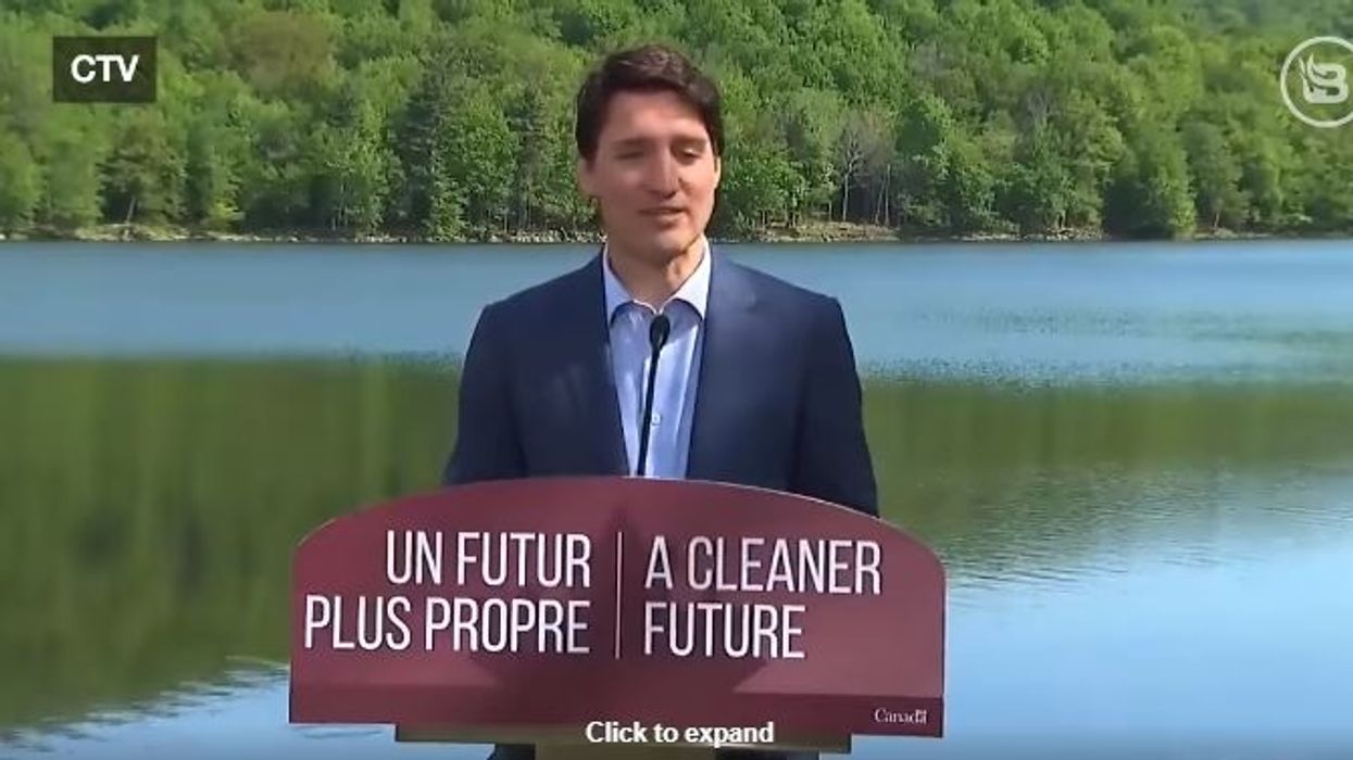 Trudeau seemed CONFUSED about his plan to cut back on single-use water bottles