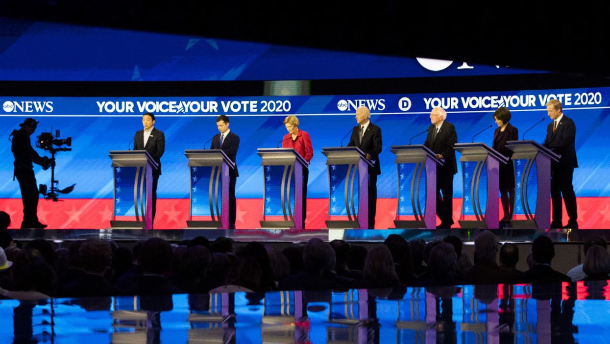 Video: No top Dem raised their hand when asked if they're concerned about a socialist presidential nominee