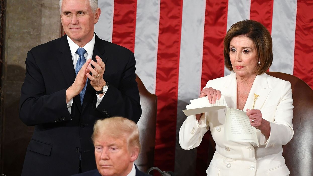 Dems urge Facebook, Twitter to take down edited video of Nancy Pelosi ripping up State of the Union speech