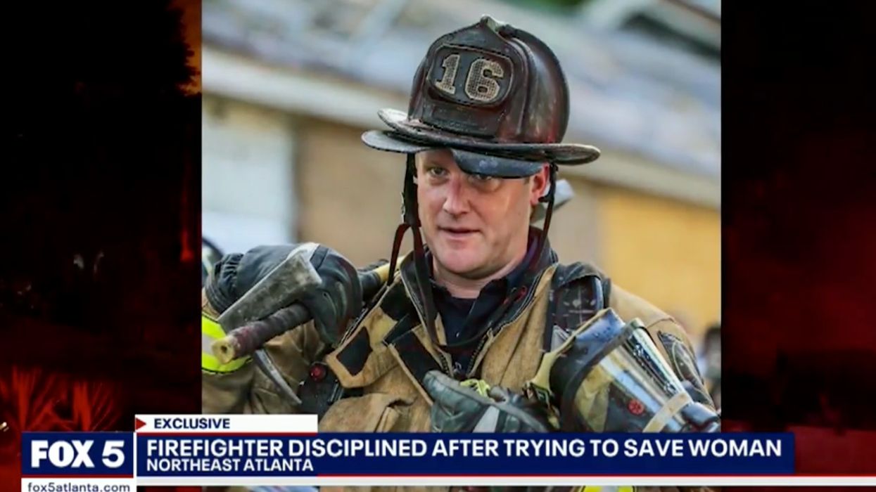 Atlanta fire captain suspended without pay for rushing into burning house to save 95-year-old woman