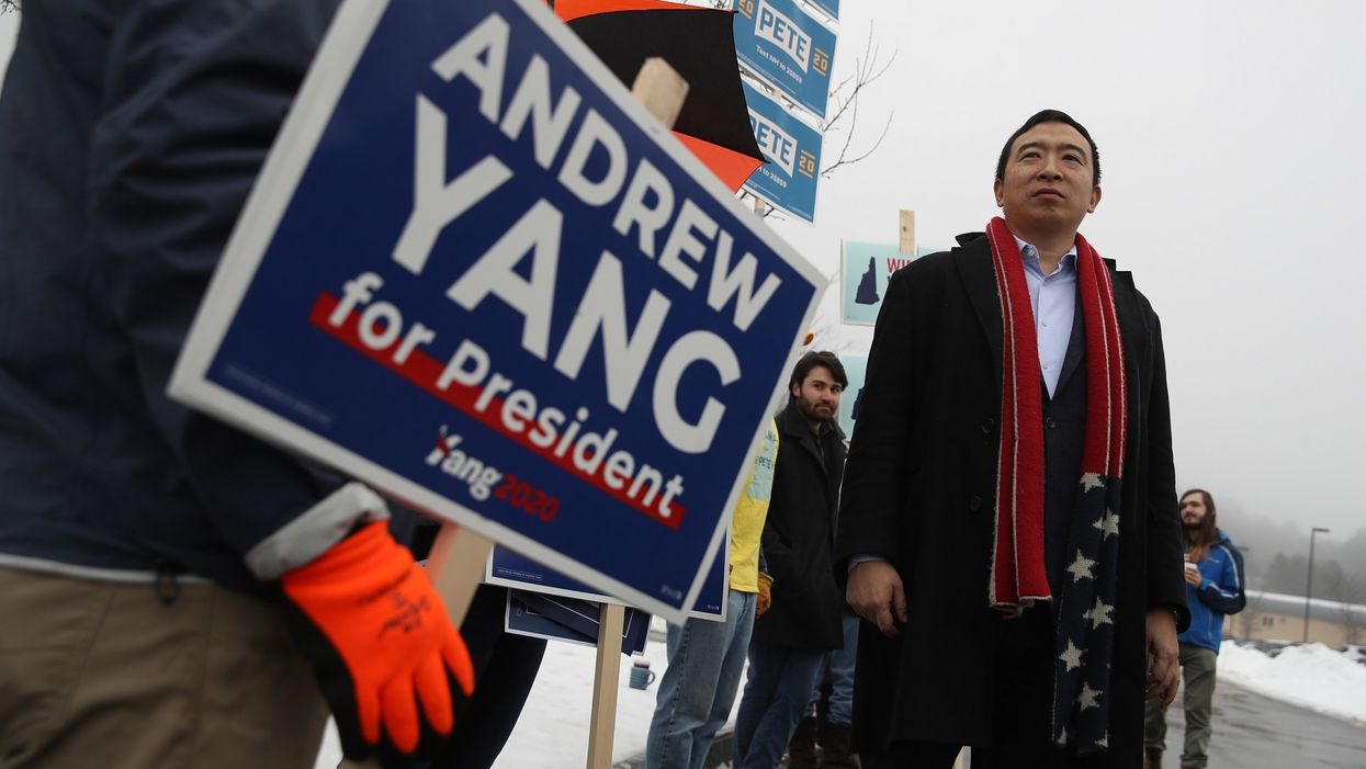Democrat Andrew Yang ends presidential bid